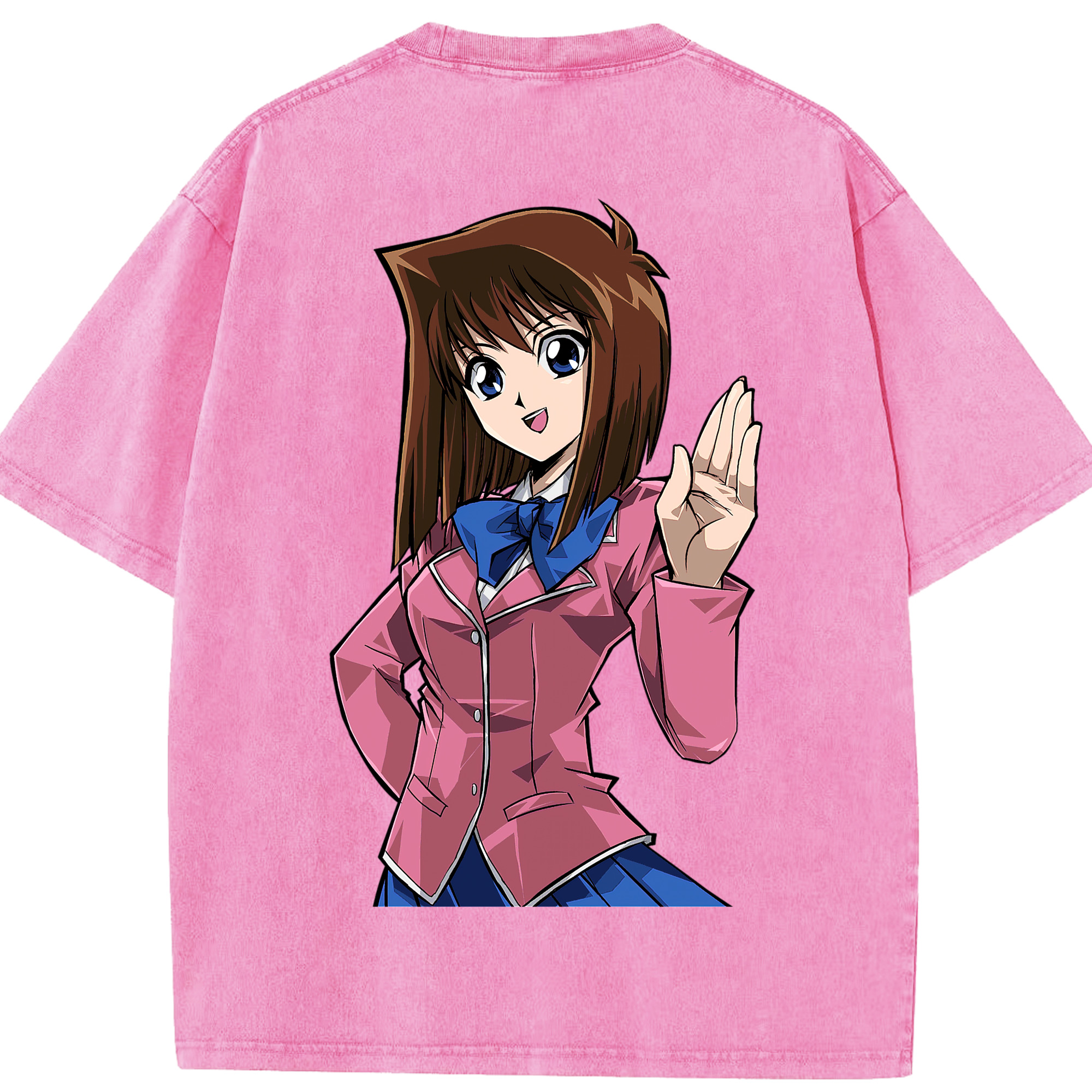 （画像用） 遊☆戯☆王 Yu-Gi-Oh! 綿100% ヴィンテージ風 半袖Tシャツ（背面プリント）